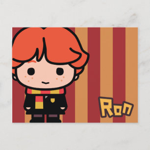 Carte Postale Dessin de personnage de dessin animé de Ron Weasle