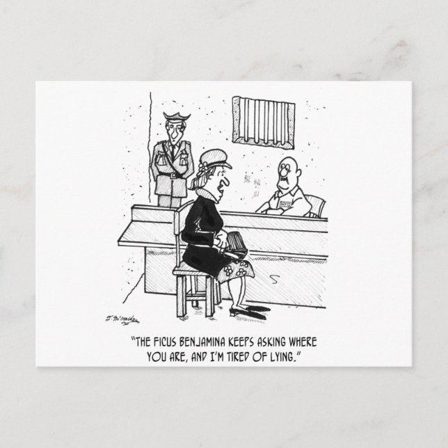 Carte Postale Dessin de prison 9493 (Devant)