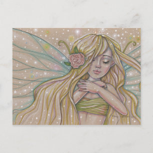 Carte Postale Dessin Fairy Dreams par Molly Harrison