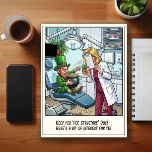 Carte Postale Dessin humoristique de cabinet dentaire