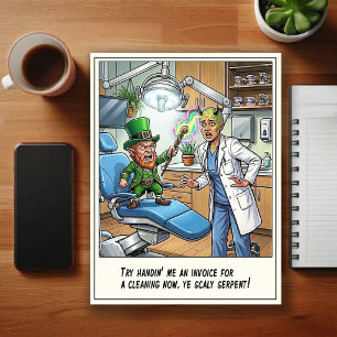 Carte Postale Dessin humoristique de cabinet dentaire