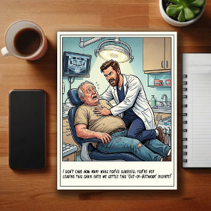 Carte Postale Dessin humoristique de cabinet dentaire