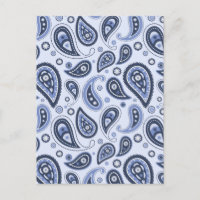 Dessin imprimé floral paisley complexe
