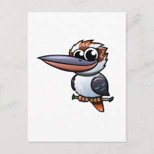 Carte Postale Dessin Kookaburra