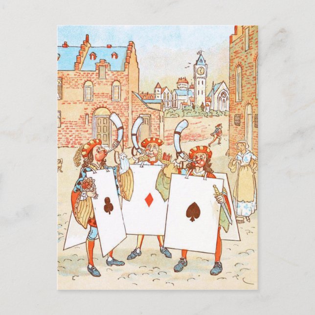 Carte Postale Dessin vintage : Ace Knights (Devant)