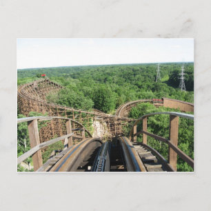 Carte Postale Dessous de verre à rouleaux de bête à Kings Island