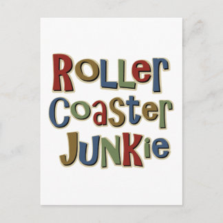Carte Postale Dessous de verre à rouleaux Junkie