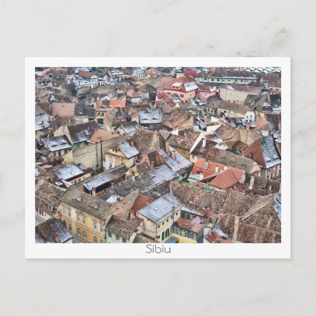 Carte Postale Dessus de toit (Devant)