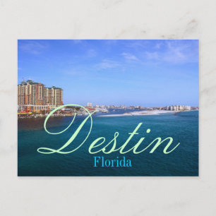 Carte Postale Destin, port de Floride Bay