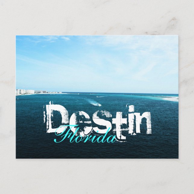 Carte Postale Destin, port de Forida (Devant)