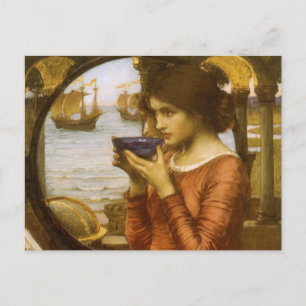 Carte Postale Destiny par John William Waterhouse