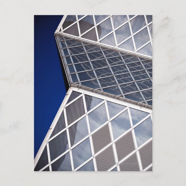 Carte Postale Détail architectural Abstrait du Seattle (Devant)