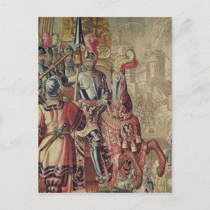Carte Postale Détail de Charles V à cheval