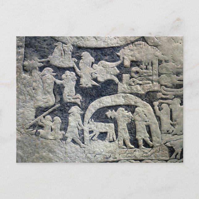 Carte Postale Détail de la légende de Valhalla (Devant)