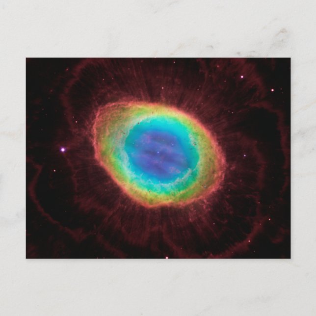 Carte Postale Détail de la nébuleuse de l'Anneau (Devant)
