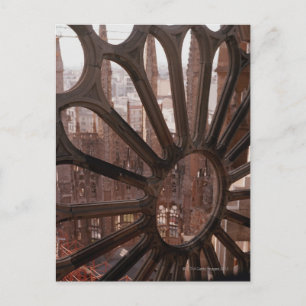 Carte Postale Détail de La Sagrada Familia, Barcelone, Espagne