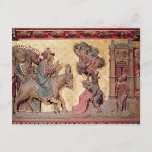 Carte Postale Détail de l'entrée du Christ à Jérusalem