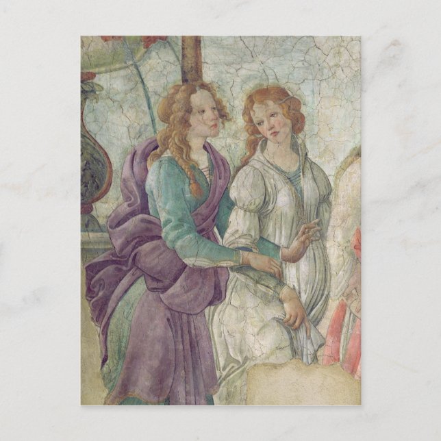 Carte Postale Détail de Vénus et des Grâces (Devant)