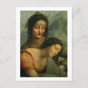 Carte Postale Détail de Virgin et St. Anne from The Virgin