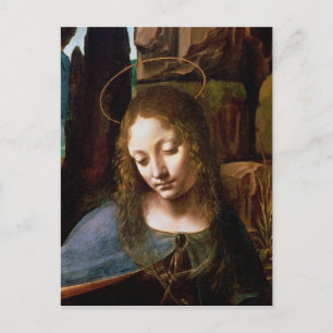 Carte Postale Détail du chef de la Vierge