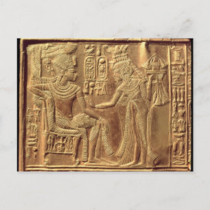 Carte Postale Détail du Sanctuaire d'or de Toutankhamon