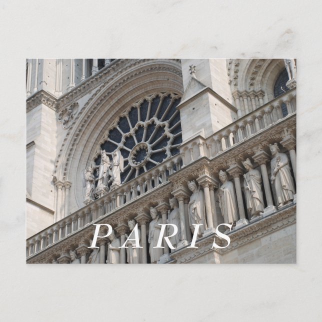 Carte Postale Détail Notre Dame (Devant)