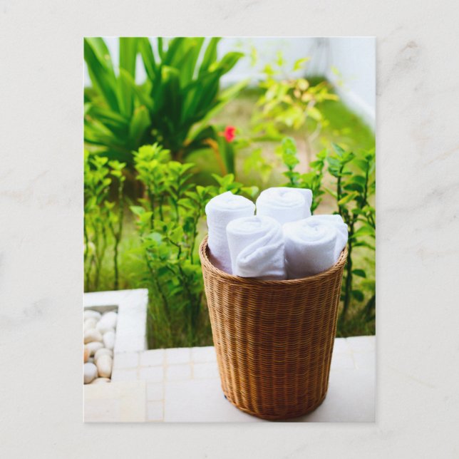 Carte Postale Détails de la salle de bain (Devant)