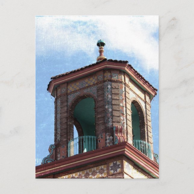 Carte Postale Détails du bâtiment Plaza (Devant)