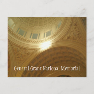 Carte Postale Détails du plafond, Mausolée General Grant Memoria