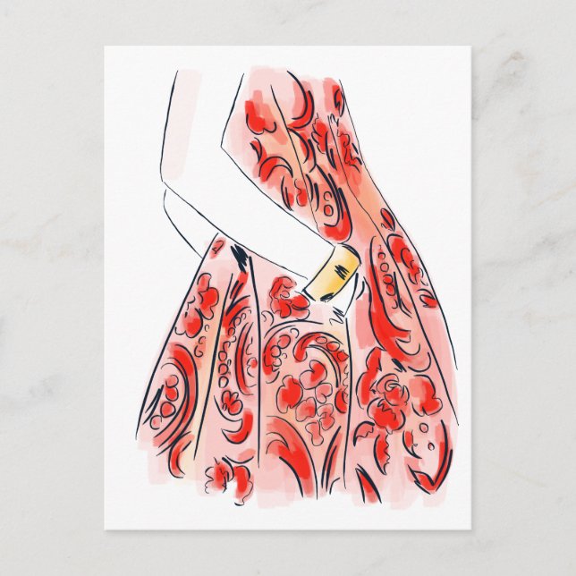 Carte Postale Détails mode (Devant)