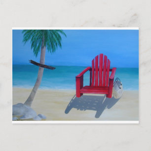 Carte Postale Détendez-vous sur la plage