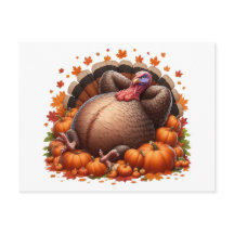 Détendez-vous Thanksgiving Turkey Lounging