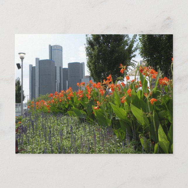 Carte postale Detroit (Devant)