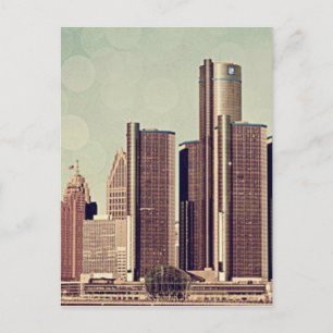 CARTE POSTALE DÉTROIT