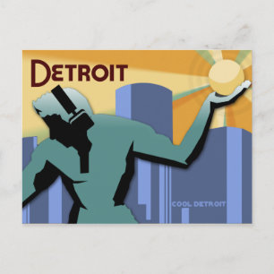 Carte postale Detroit