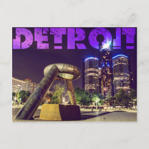 Carte postale Detroit