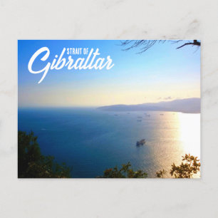 Carte Postale Détroit de Gibraltar