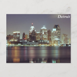 Carte Postale Detroit, Michigan