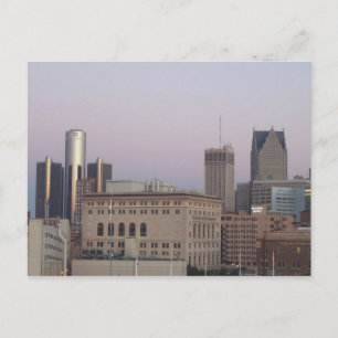 Carte postale Detroit Skyline
