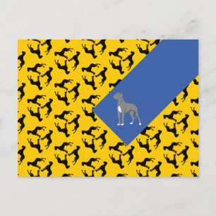 Carte Postale Deutsche Doggen Postekarte