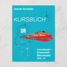 Deutsche Reichsbahn Kursbuchdesign