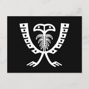 Carte Postale Deux aigle blanc en tête