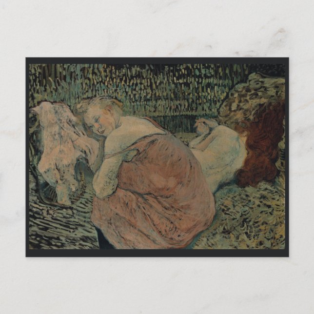 Carte Postale Deux amis Henri Toulouse-Lautrec (Devant)