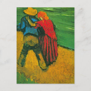 Carte Postale Deux amoureux par Vincent van Gogh
