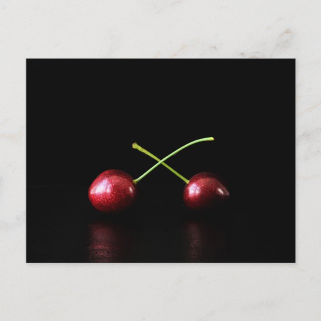 Carte Postale Deux cerises pccna (Devant)