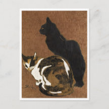 Deux Chats Steinlen