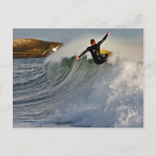 Carte Postale deux en mouvement