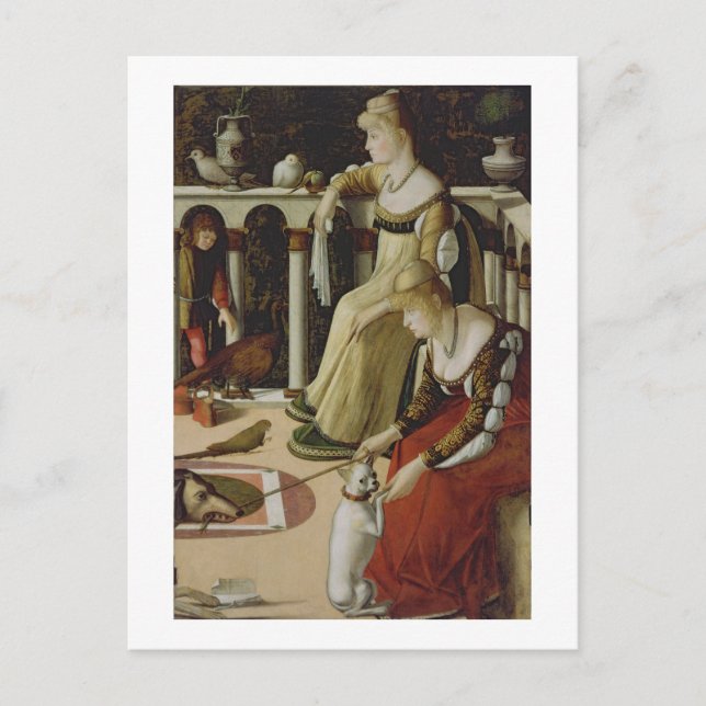 Carte Postale Deux femmes vénitiennes (panel) (Devant)