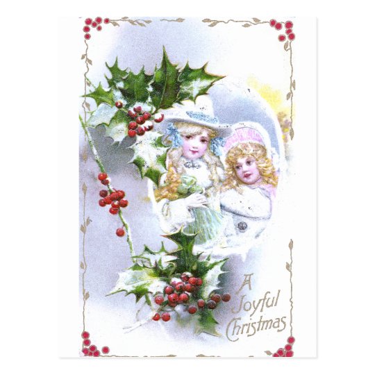 Joyeux Noël Et Une Carte Postale De Bonne Année Photo ...