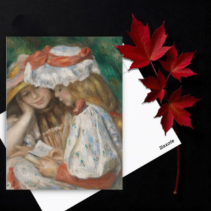 Carte Postale Deux Filles Lecture, Auguste Renoir Art